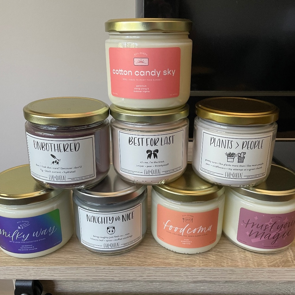 Evil Queen Candles